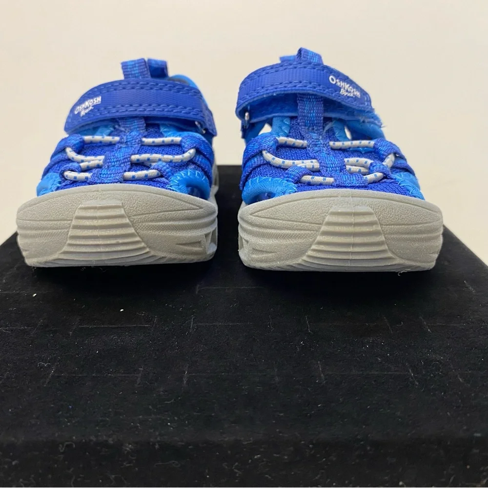 OshKosh B’gosh Washable Sport Sandals Blue Toddler Boys 5M